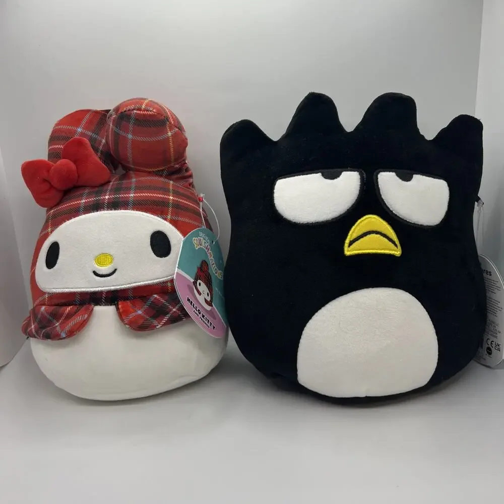 Squishmallows Hello Kitty & Friend My Melody Plush Sanrio 8